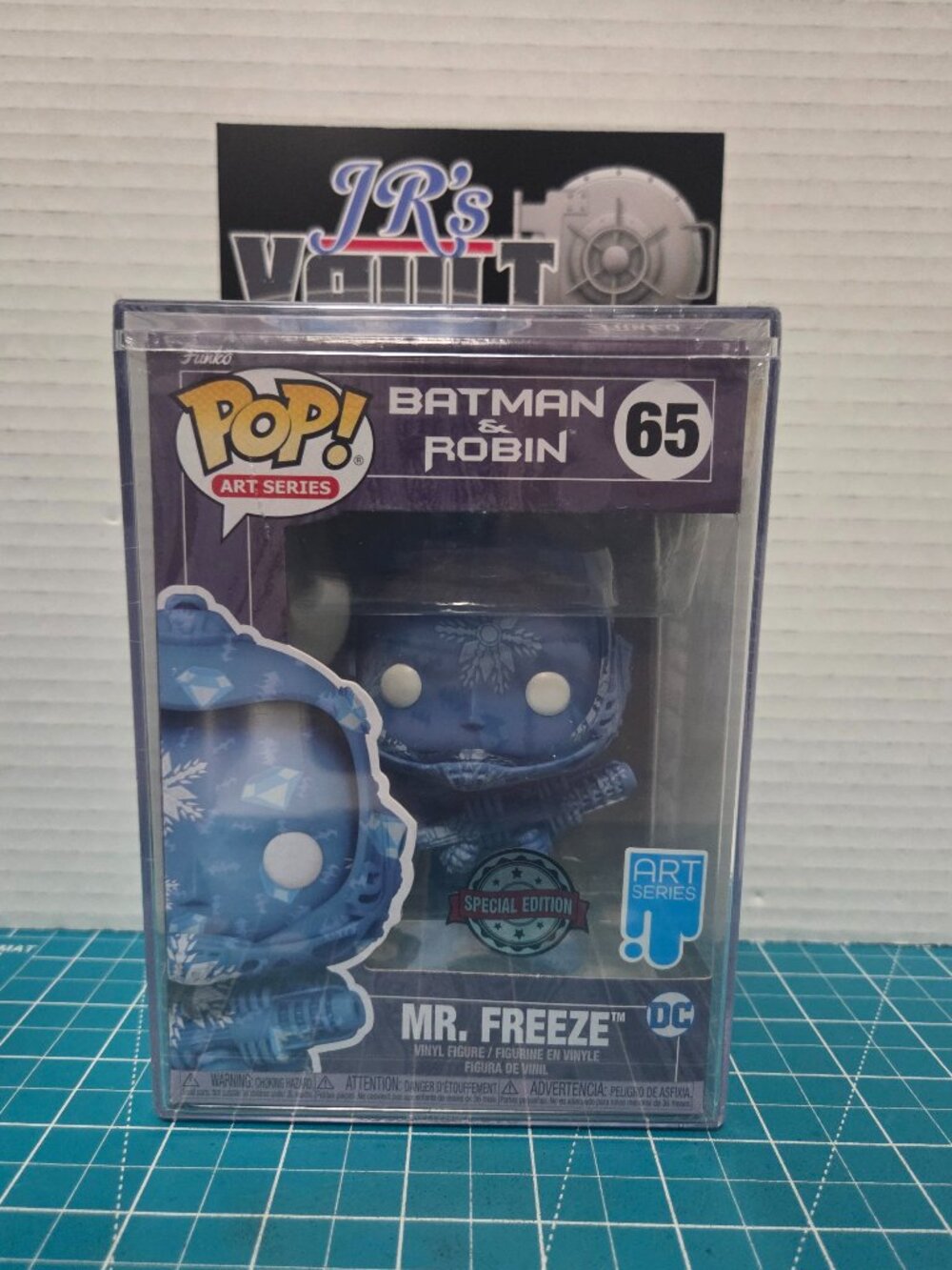Funko POP Art Series DC Batman Forever Mr Freeze 65 Figure Sealed Hardshell